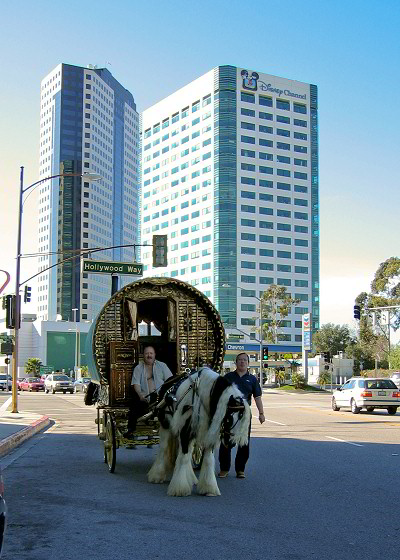 authentic Gypsy bowtop wagon