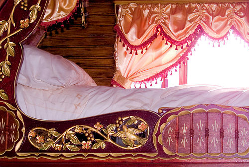 authentic Gypsy bowtop wagon
