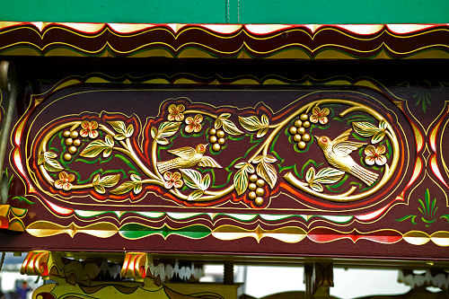 authentic Gypsy bowtop wagon